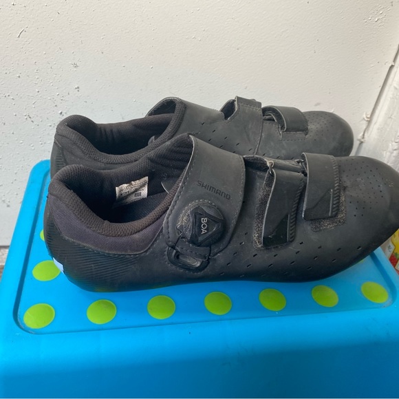 Shimano Shrp400M L01E BOA Men’s Black Cycling  Cleats  Size 43/9US - Picture 2 of 13